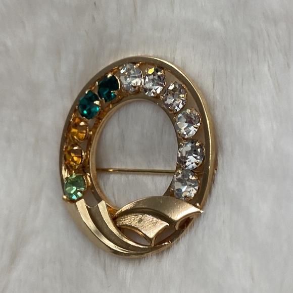 Vintage Crystal Brooch - Picture 3 of 5